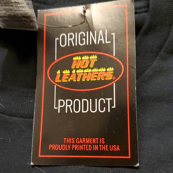 Black Graphic Tee with Eagle Design - Picture 2 of 4